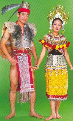 Sarawak Pakaian Tradisional Kaum Kaum Di Malaysia